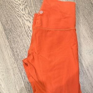 lululemon athletica Kids Vibrant Orange Leggings